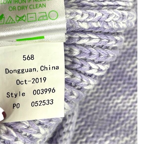 Lilly Pulitzer Lavender Cable Knit Sweater - Picture 6 of 10